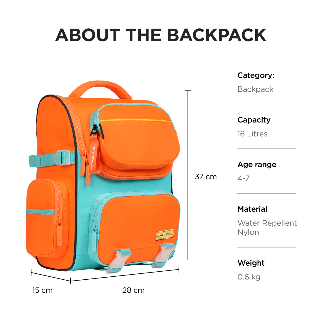 Junior Ergo 02 - Orange - Image 5