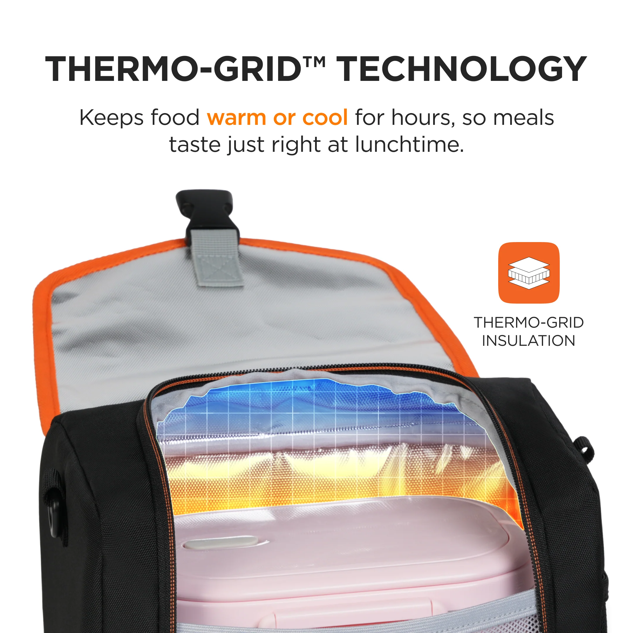 Lunch Bag - Black - Image 4