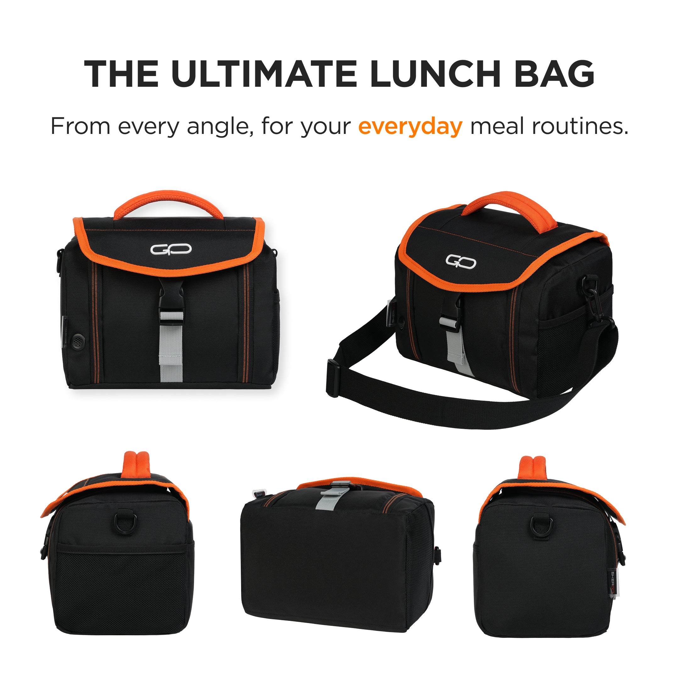 Lunch Bag - Black - Image 9