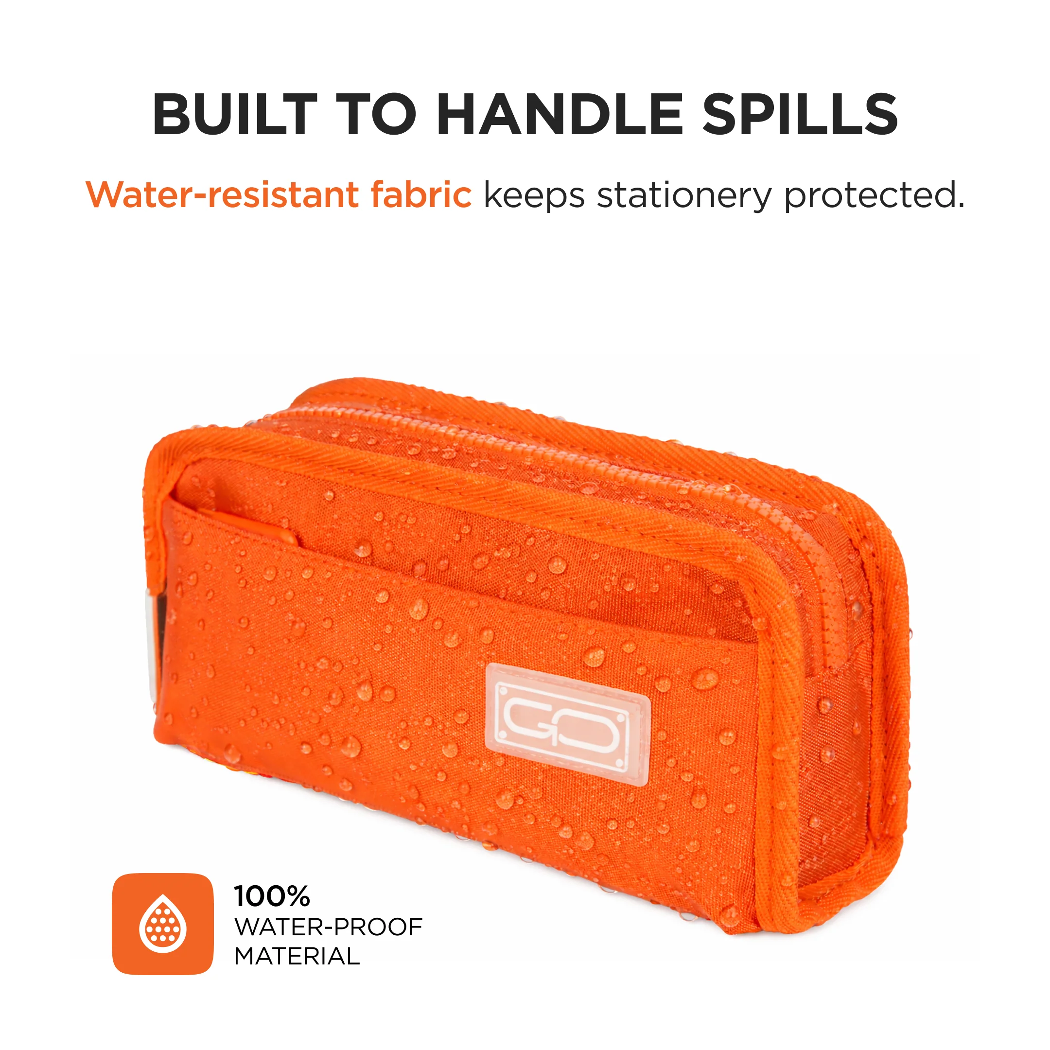 Stationery Pouch - Orange - Image 5