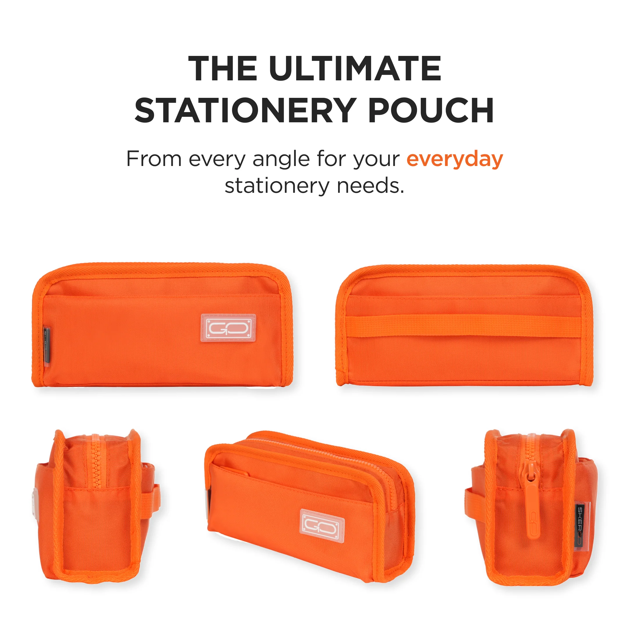 Stationery Pouch - Orange - Image 6